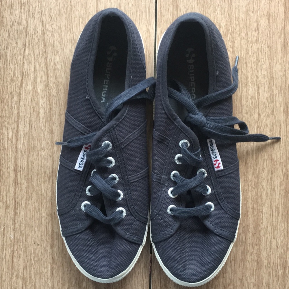 Navy Superga Sneakers